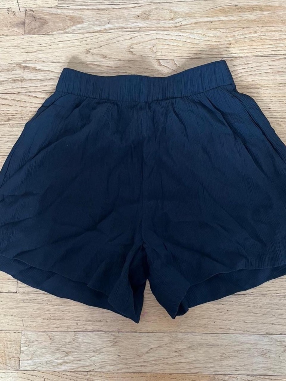Abercrombie & Fitch Women's Black and Navy shorts